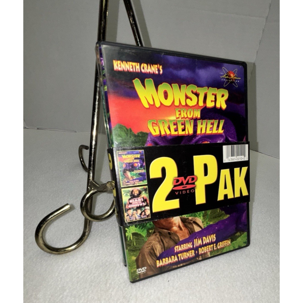 2 Pak Giant From the Unknown 1958 Film and Monster From Green Hell 1957 DVDs